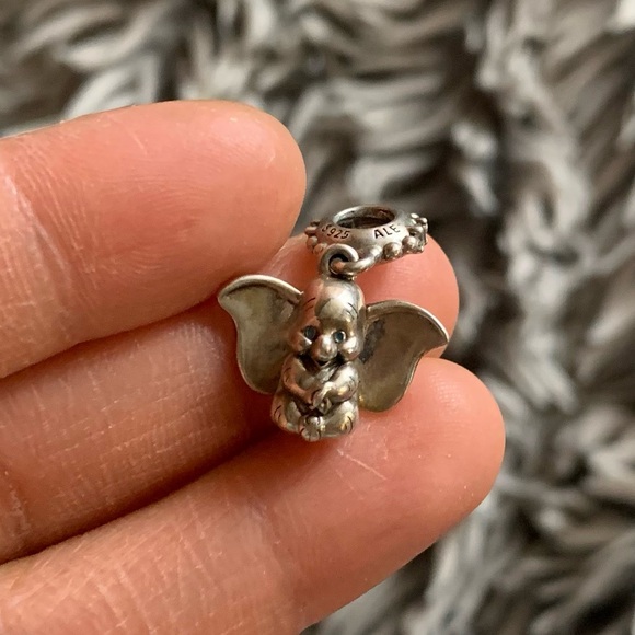 Retired Pandora x Disney Dumbo Dangle Charm Sterling Silver 925 - Picture 10 of 16